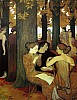 1893 Maurice Denis, Les muses au bois sacre Muses with crowned wood.jpg